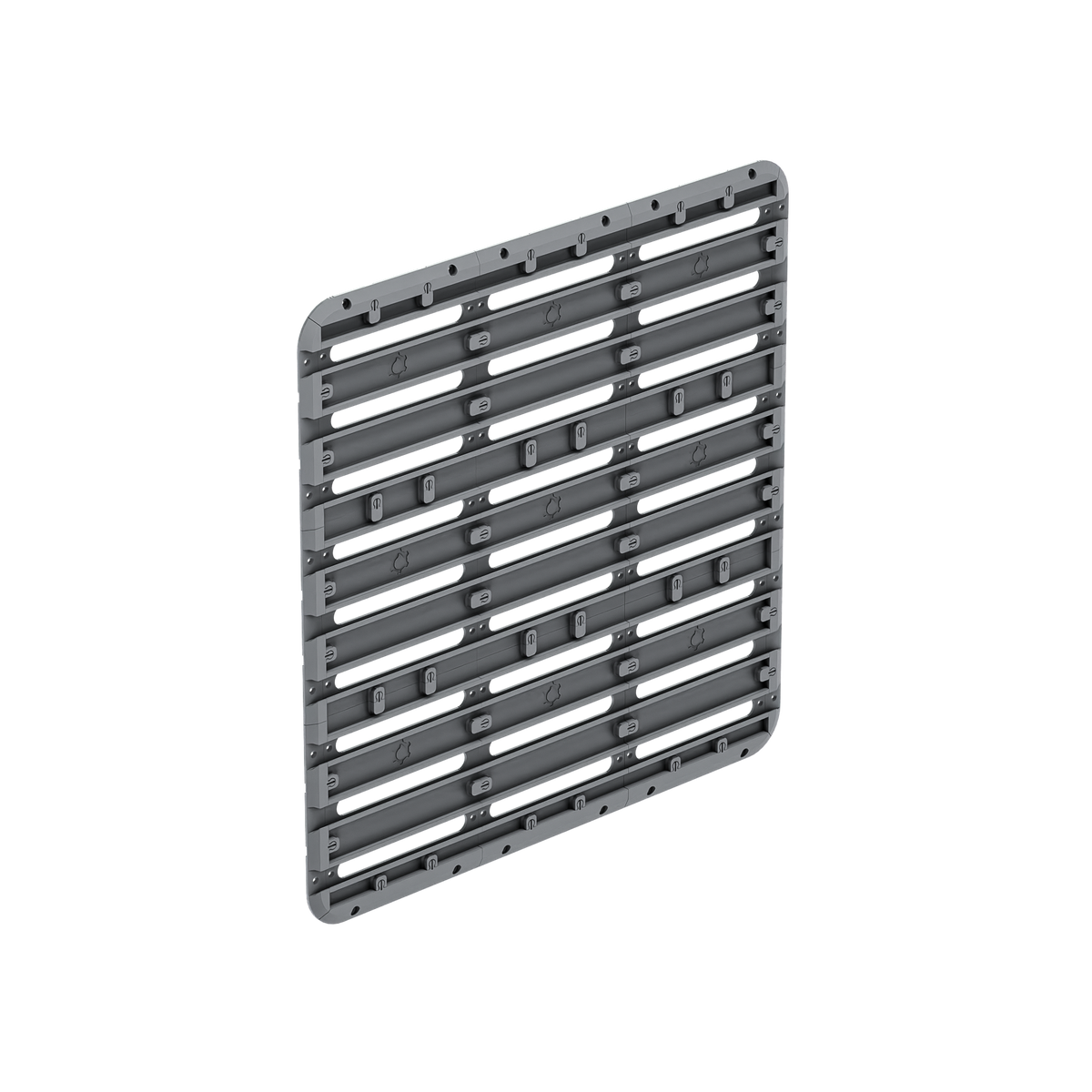 MHP - Back Rail Plate STL