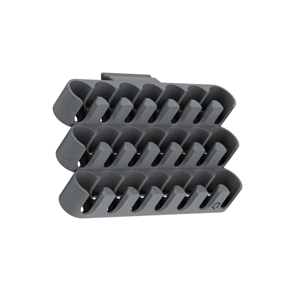 Multi row 26mm paint rack